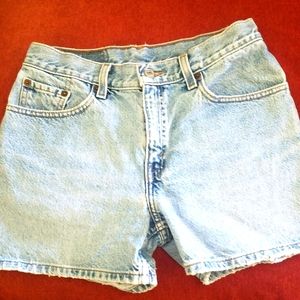 Levis 555 retro jean shorts 26 sz 2